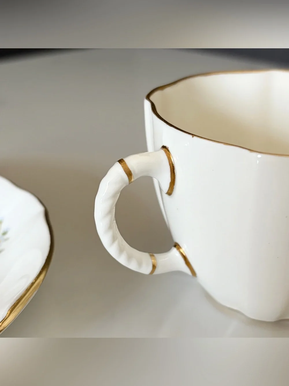 Derby Posies Cup & Saucer by Royal Crown Derby